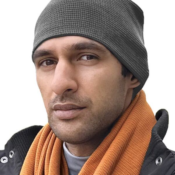 USA Made 8&quot; Cotton Thermal Beanie Thumbnail