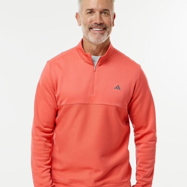 Men's Ultimate365 Textured Quarter-Zip Pullover Thumbnail