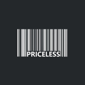 Barcode Priceless Hoodie Design