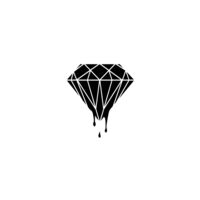 drippin diamond in black color Thumbnail
